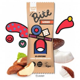 Батончик с протеином Баланс кокос бразильский орех Bite 160442