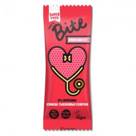 Батончик с протеином Иммунитет клюква-тыквенные семечки Bite 160450