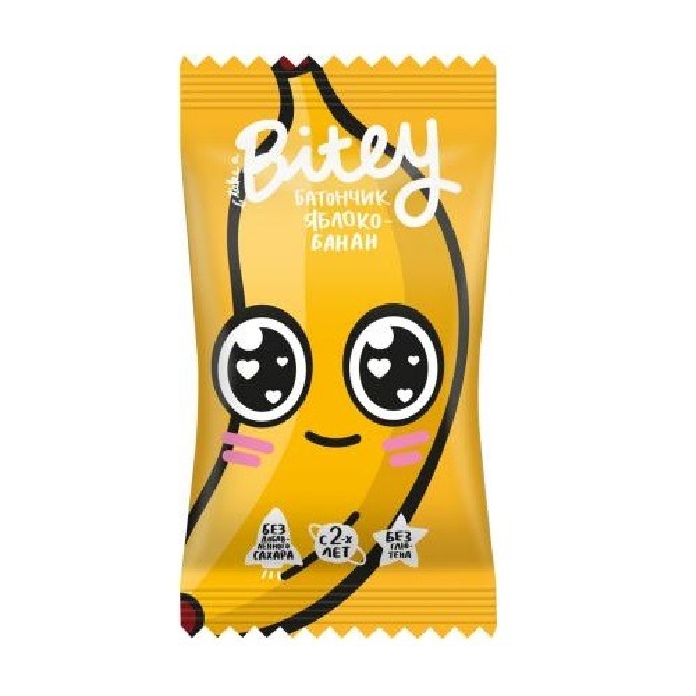 Батончик Bitey Яблоко-банан Bite 160457