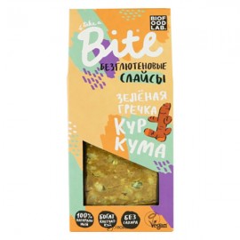 Хлебцы хрустящие из зелёной гречки с кунжутом и куркумой Bite 160477