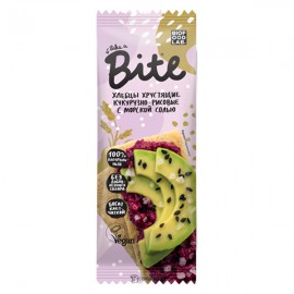 Хлебцы хрустящие с морской солью кукурузно-рисовые Bite 160520