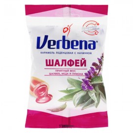 Карамель Шалфей начинкой и витамином С 60 г Verbena 160523