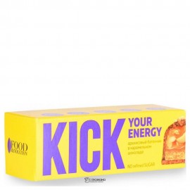 Батончик арахисовый в карамельном шоколаде 45 г KICK YOUR ENERGY 188111