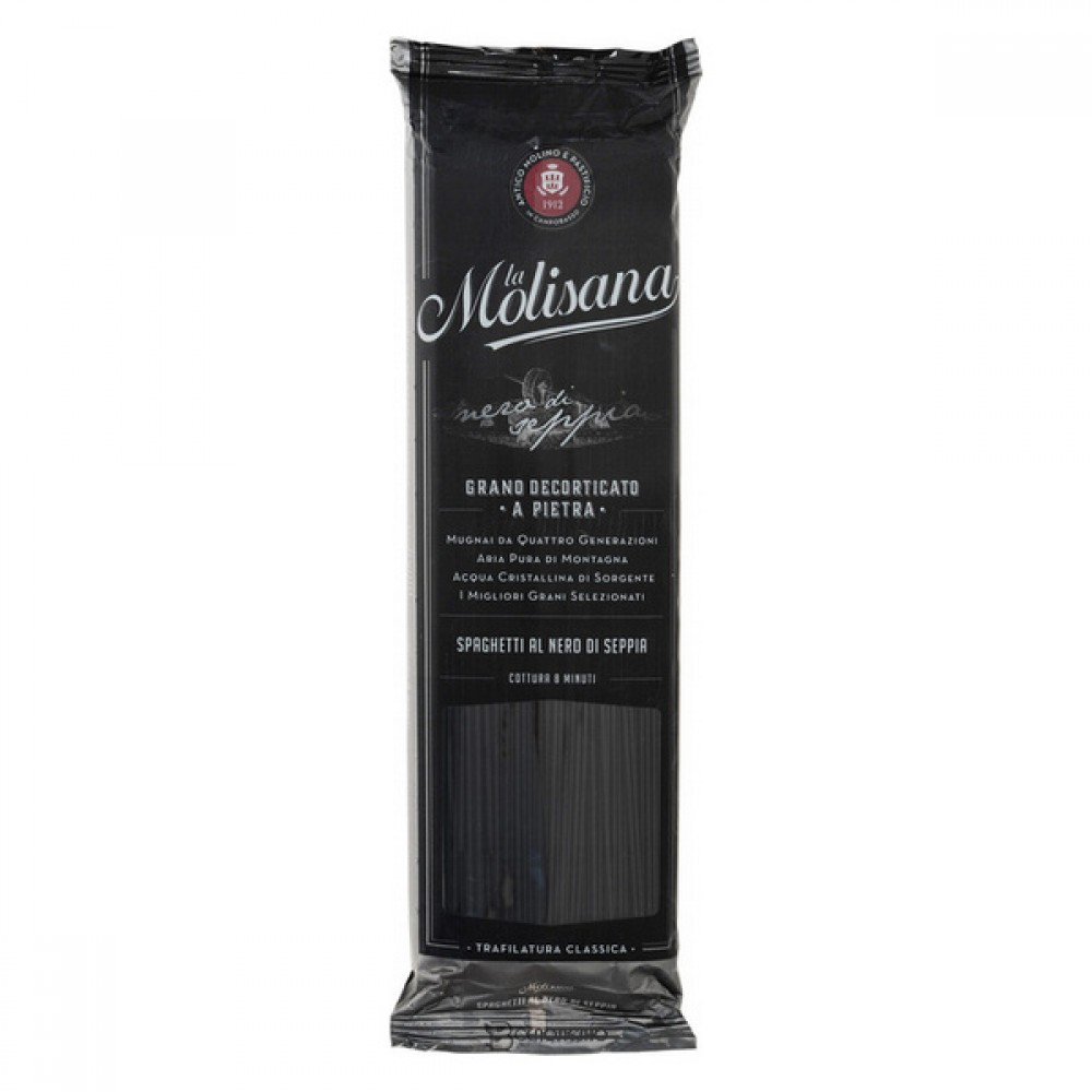 Макаронные изделия № 15 Спагетти с чернилами каракатицы 500 г La Molisana 200005