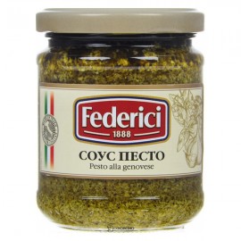 Соус Pesto Genovese c подсолнечным маслом и чесноком 190 г Federici 200020
