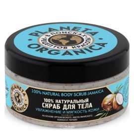 Скраб для тела Ямайский кокос и органическое масло папайи 300 мл Planeta Organica 210031