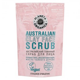 Скраб для лица Австралийский глиняный 100 г Planeta Organica 210099