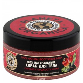 Скраб для тела Индийский кешью и органическое масло сандала 300 мл Planeta Organica 210113