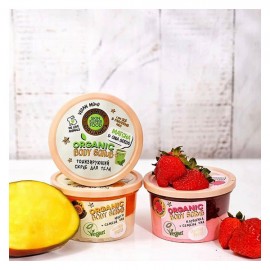 Скраб для тела Клубника и семена чиа обновляющий 250 мл Planeta Organica 210115