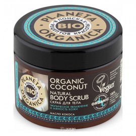 Скраб для тела Тропическое увлажнение и мягкость 420 мл Planeta Organica 210139