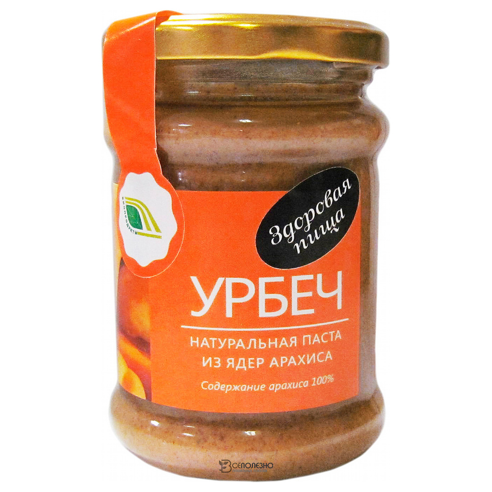 Урбеч натуральная паста из ядер арахиса 280 г Биопродукты 220500