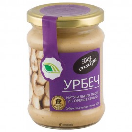 Урбеч натуральная паста из орехов кешью 280 г Биопродукты 220502