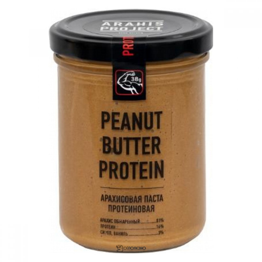 Кешью паста PPROTEIN протеиновая 200 г Arahis Project 220523