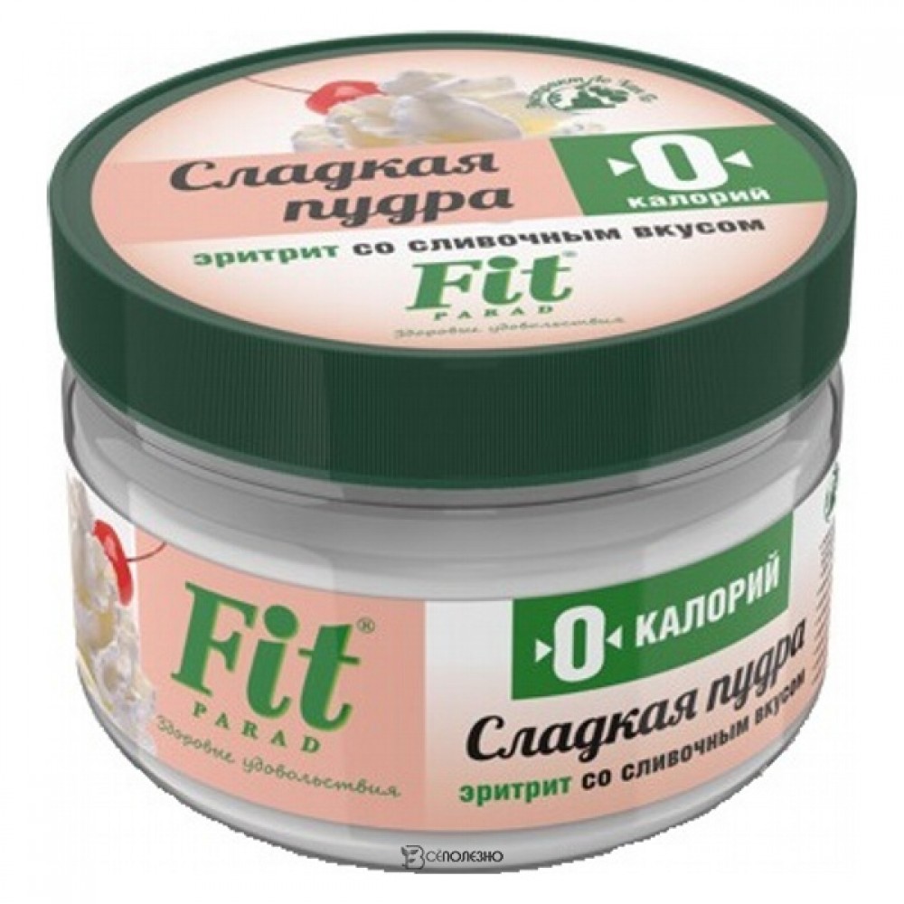 Пудра сладкая на эритрите со сливочным вкусом Fit Parad 160 г 220795