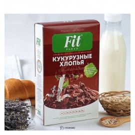 Хлопья кукурузные с шоколадом Fit Parad 200 г 220798