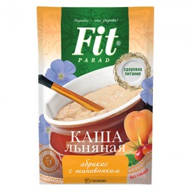Каша льняная Абрикос с шиповником Fit Parad 25 г 220814