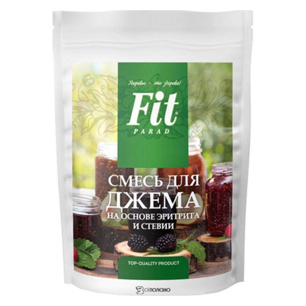 Смесь для приготовления джема эритрит + стевия Fit Parad 120 г 220825