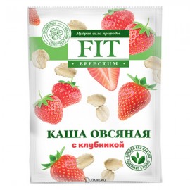Каша овсяная с клубникой саше Fit Parad 30 г 220836