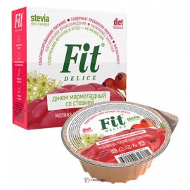 Джем-мармелад со стевией Малина липа шиповник Fit Parad 100 г 220854