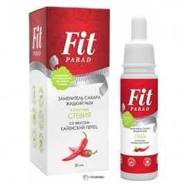 Сахарозаменитель жидкий №34 со вкусом кайенского перца Fit Parad 30 мл 220862