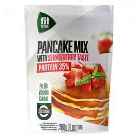 Смесь для оладьев со вкусом клубники высокобелковая Fit Parad 300 г 220872