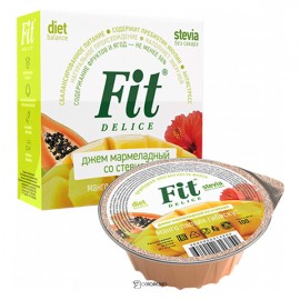 Джем-мармелад со стевией Манго папайя гибискус Fit Parad 100 г 220876