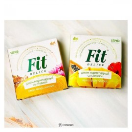 Джем-мармелад со стевией Манго папайя гибискус Fit Parad 100 г 220876