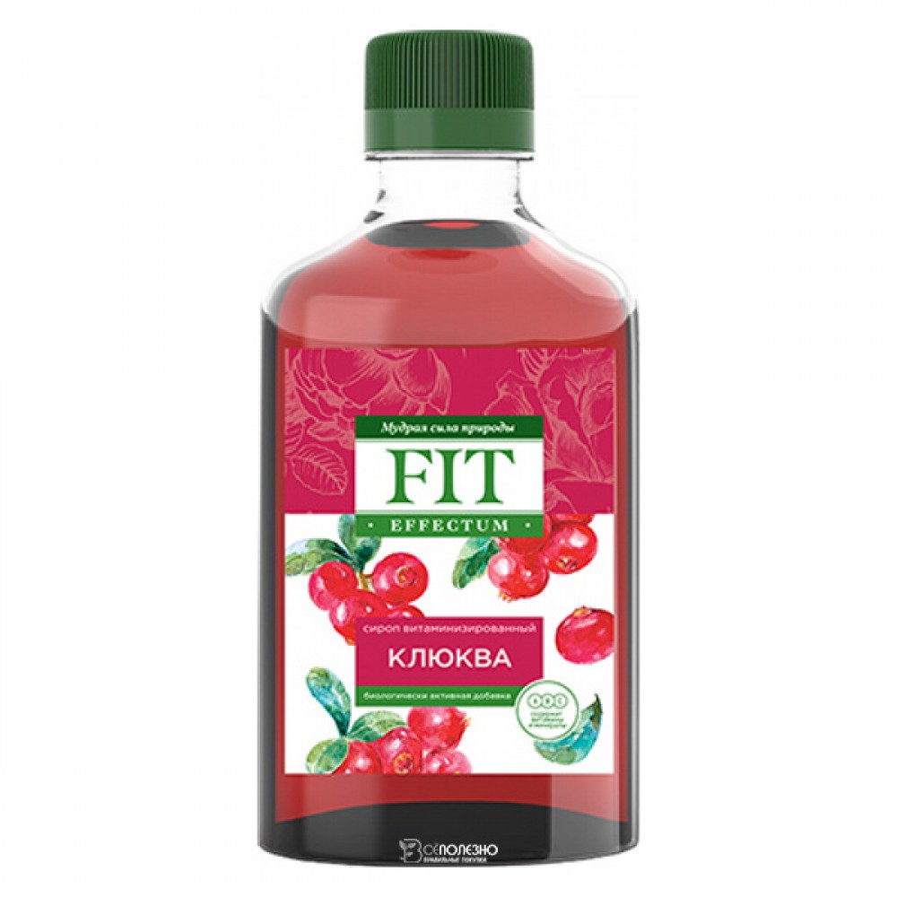 Сироп Клюква Fit Parad 250 мл 220882
