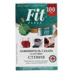 Заменитель сахара на основе эритрита и стевии №10 Fit Parad 100 шт 220889