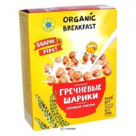 Сухой завтрак Гречневые шарики Компас здоровья 100 г 220900