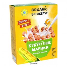 Сухой завтрак Кукурузные шарики Компас здоровья 100 г 220903