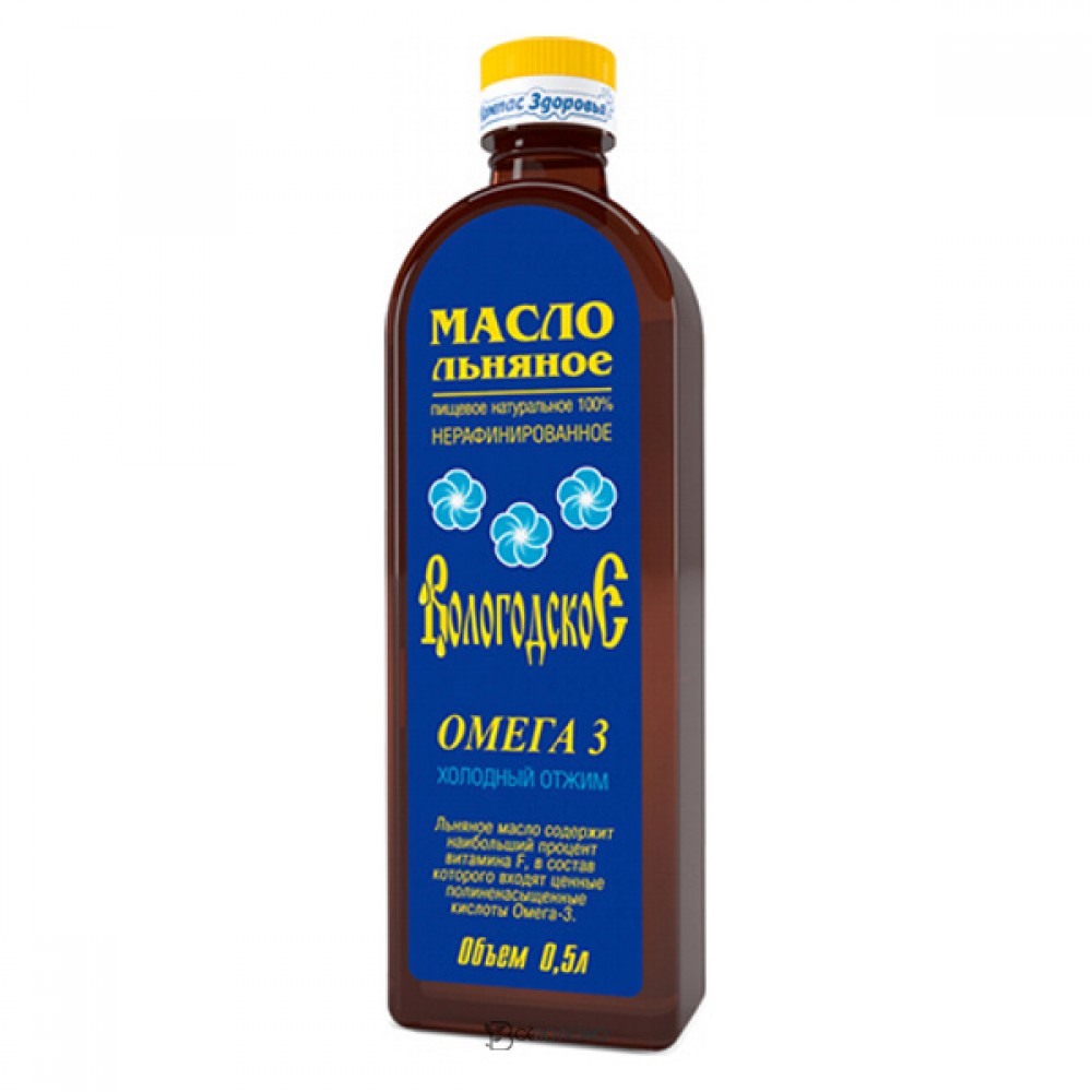Масло Льняное Вологодское Компас здоровья 500 мл 220921