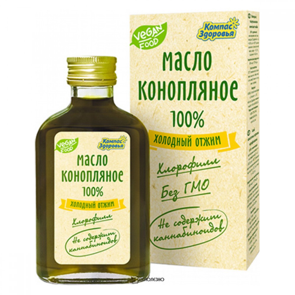 Масло Конопляное Компас здоровья 100 мл 220922