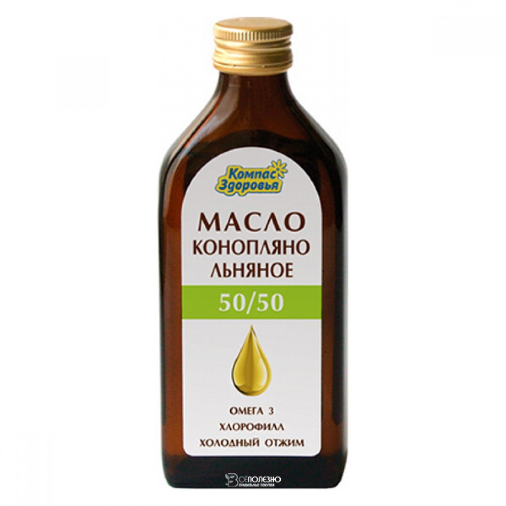 Масло Конопляно-льняное Компас здоровья 250 мл 220931