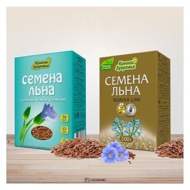 Семена льна с селеном хромом кремнием Компас здоровья 200 г 220933