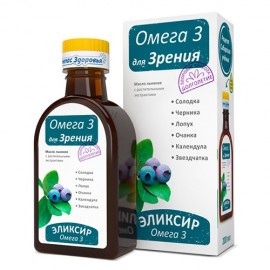 Масло Омега-3 Для Зрения Компас здоровья 200 мл 220967