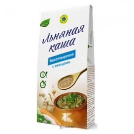 Каша льняная Богатырская с овощами Компас здоровья 400 г 220970