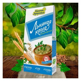 Каша льняная Богатырская с овощами Компас здоровья 400 г 220970