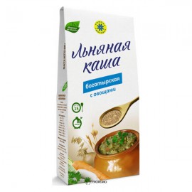 Каша льняная Богатырская с овощами Компас здоровья 400 г 220970
