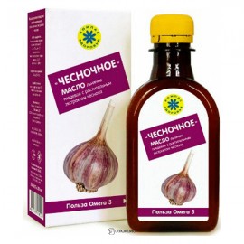 Масло льняное Чесночное Компас здоровья 200 мл 220977