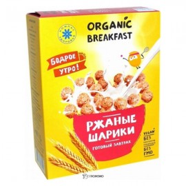 Сухой завтрак Ржаные шарики Компас здоровья 100 г 220978