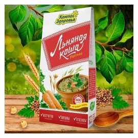 Каша льняная Русская с овощами Компас здоровья 400 г 220989