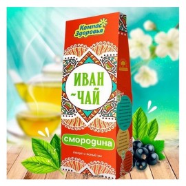 Напиток из листьев кипрея Иван-чай со смородиной Компас здоровья 60 г 221021