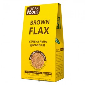 Семена льна коричневые дробленые Компас здоровья 100 г 221022
