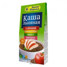 Каша Льняная с яблоком Компас здоровья 250 г 221025