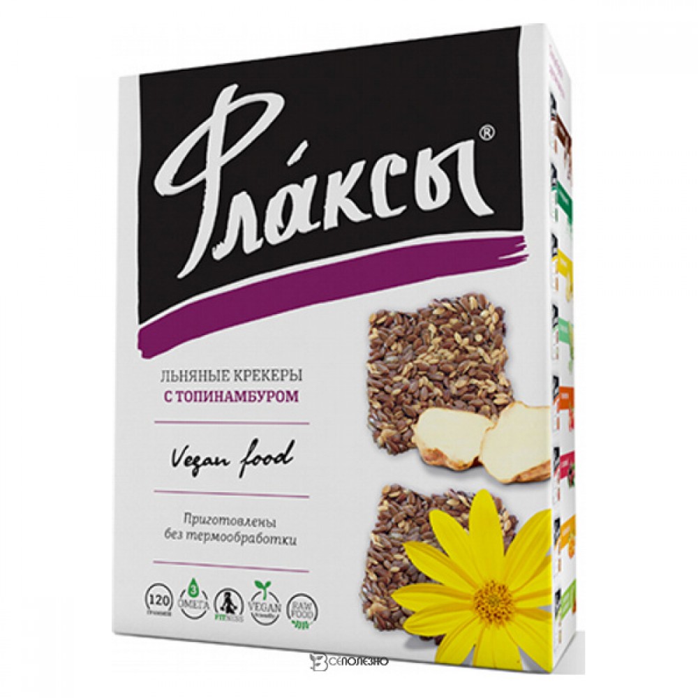 Флаксы с топинамбуром Компас здоровья 120 г 221027