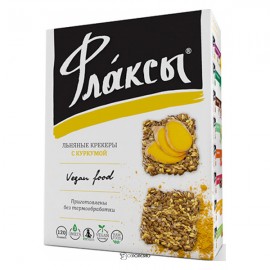 Флаксы с куркумой Компас здоровья 120 г 221033