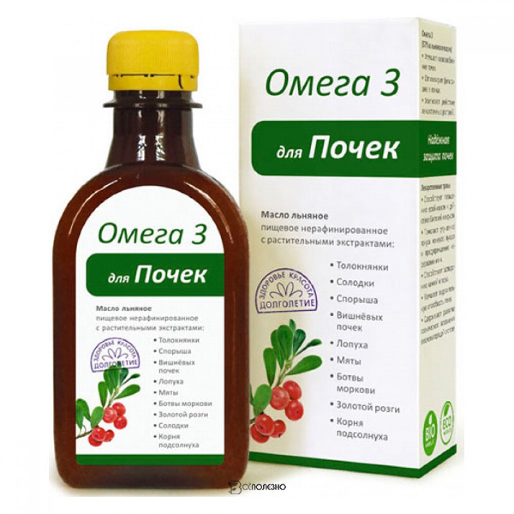Масло Омега-3 Для Почек Компас здоровья 200 мл 221047