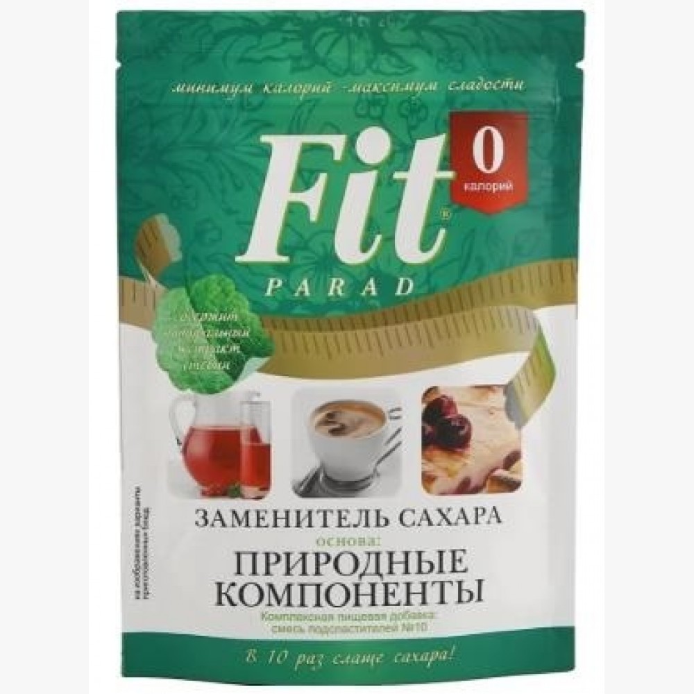 Заменитель сахара смесь натуральных подсластителей № 10 пакетированный 150 г Fit Parad 221062