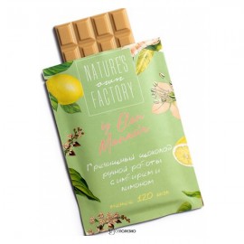 Белый шоколад с лимоном имбирём и гречишным чаем Nature's own Factory 230003